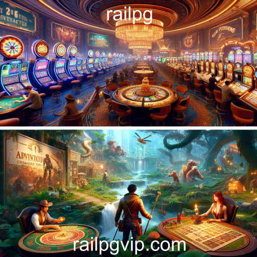 Explorando Mundos: A Magia dos Jogos de Aventura no railpg